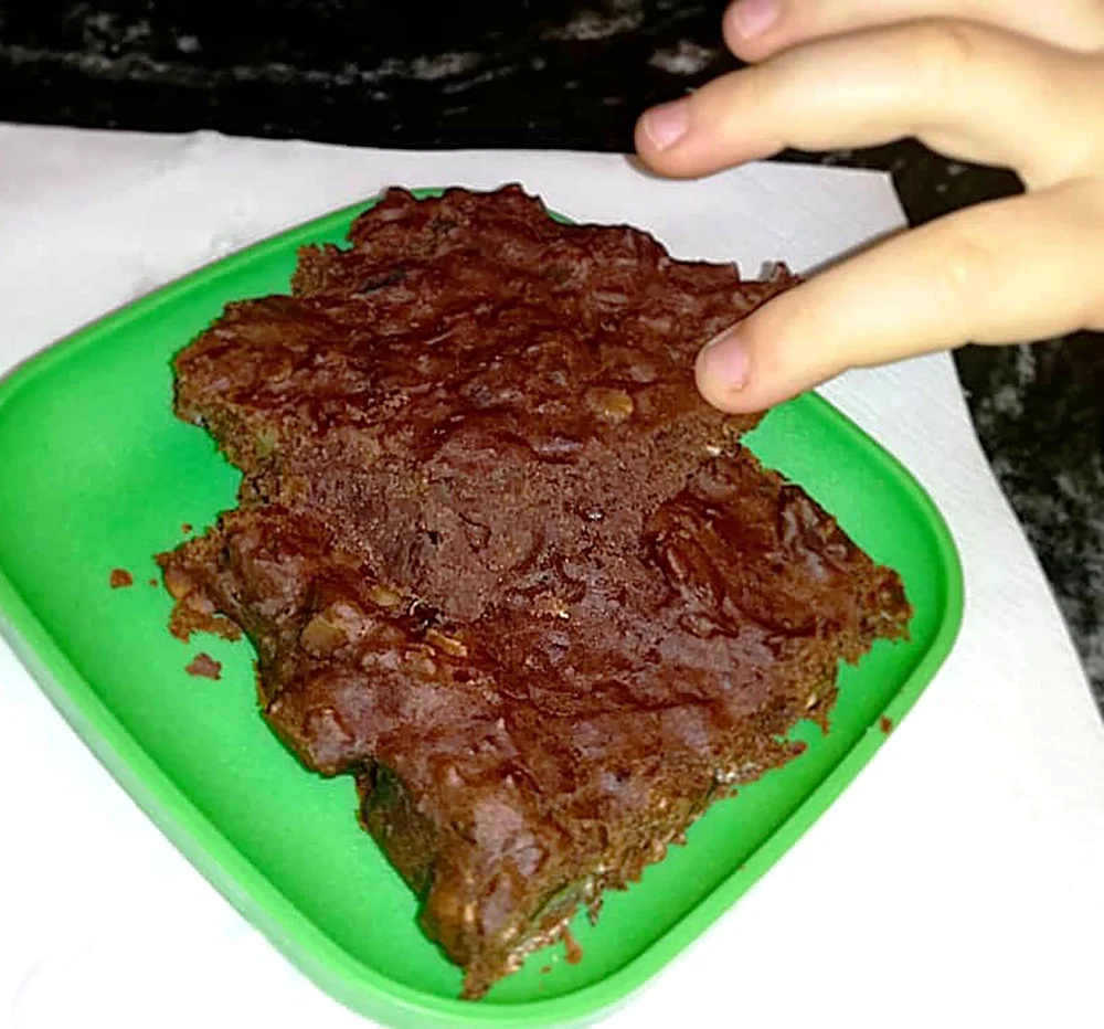 Bohnen-Dattel-Brownies