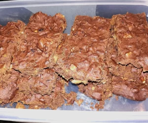 Bohnen-Dattel-Brownies