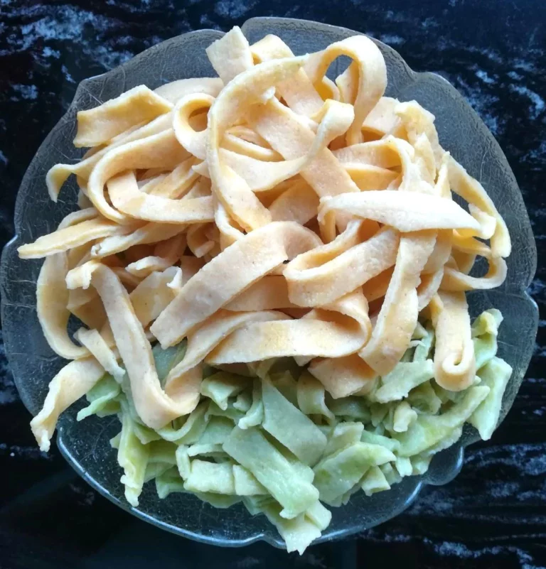 Selbstgemachte Nudeln