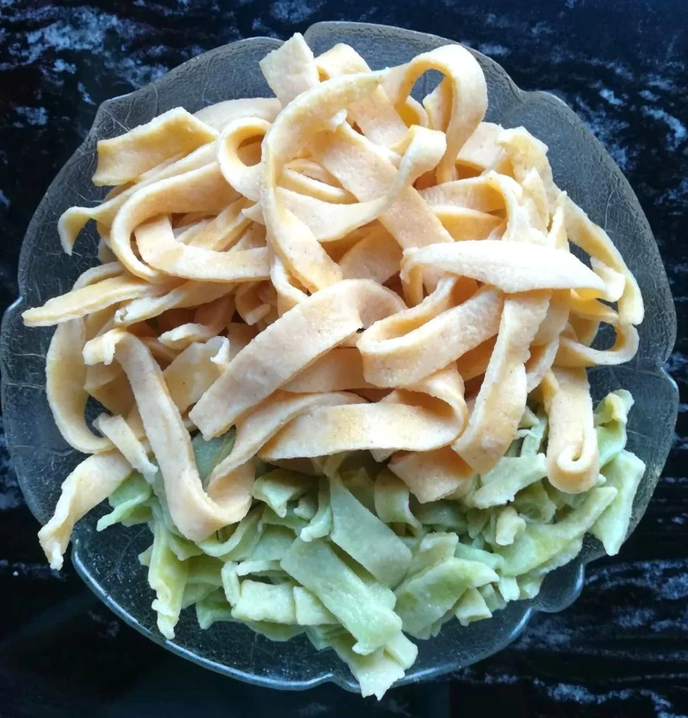 Selbstgemachte Nudeln