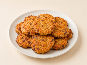 Cottage Cheese- Taler, Karotten, gesund, herzhaft, Rezepte Dr. Marianne Thuy