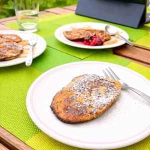 Banatschinke, Banane, Beeren, Eier - Rezept Dr. Marianne Thuy