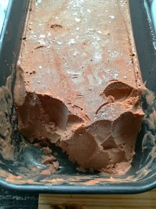 Schokoladig-cremiges KAKAO-EIS gefroren - Rezept Dr. Marianne Thuy