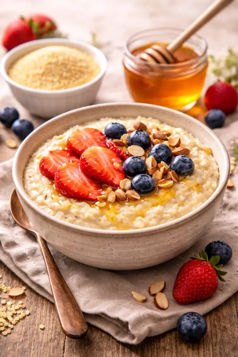 Hirsebrei Früchte Beeren Rezept - Dr. Marianne Thuy