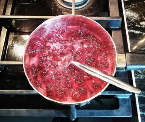 Marmoriertes Beereneis Beeren kochen - Rezept Dr. Marianne Thuy