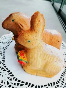 Osterlamm und Hase Kuchen - Dr. Marianne Thuy